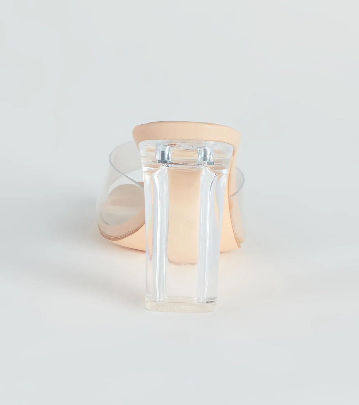 A Touch Of Chic Clear-Heel Mules