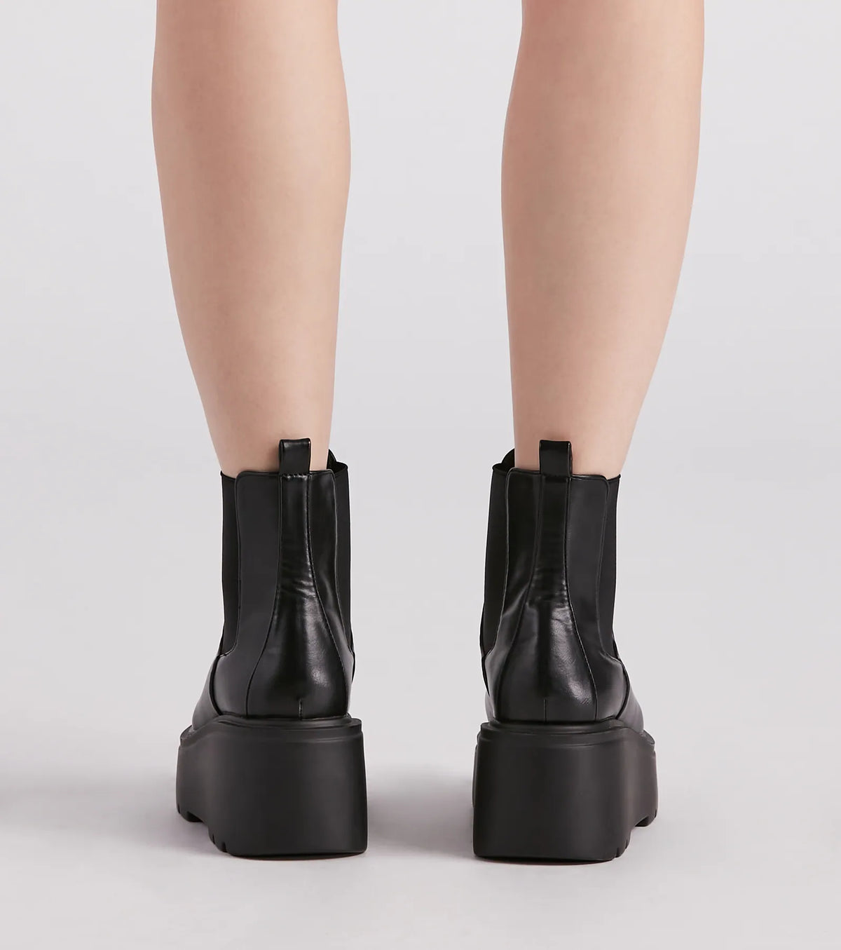 It's True Lug Platform Booties