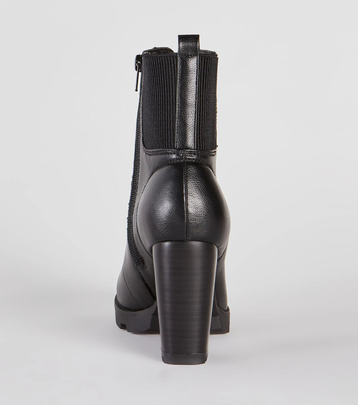 Edgy Perfection Lace-up Heeled Combat Booties