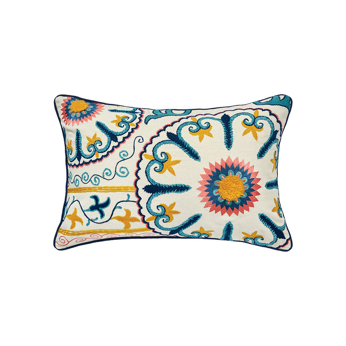 A 14in. x 22in. drew pillow.