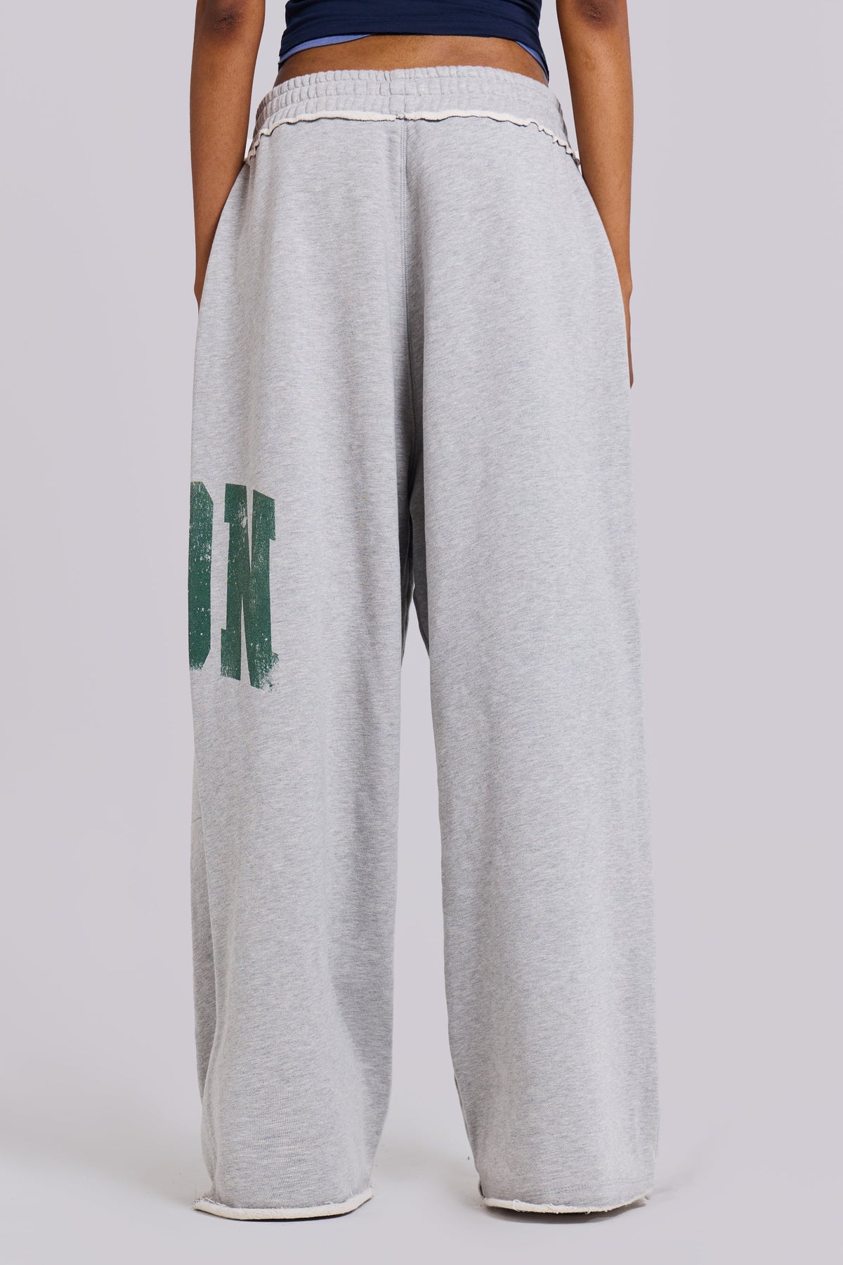 LDN Print Grey Marl Monster Joggers