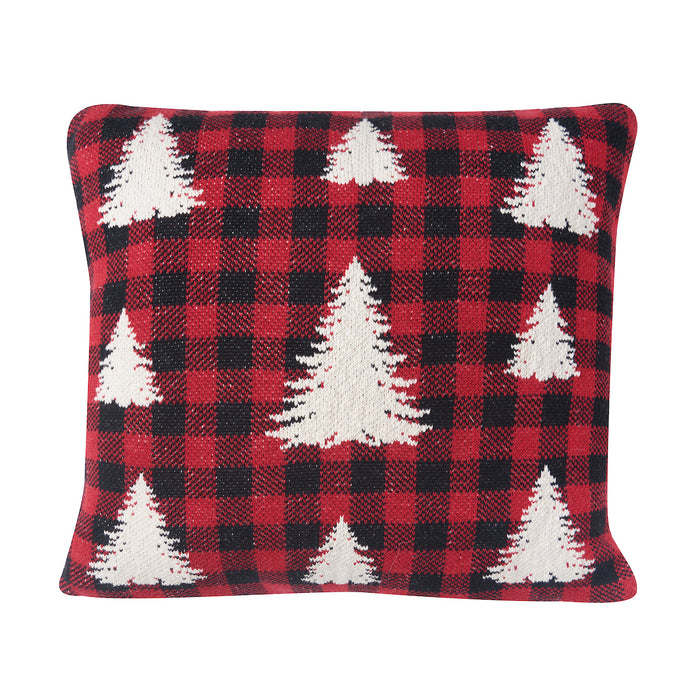 A 20in. x 20in. Tree T&T Pillow.