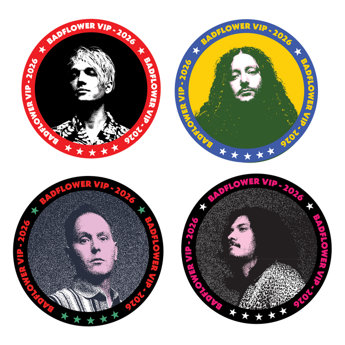 Badflower VIP '26 Button Set