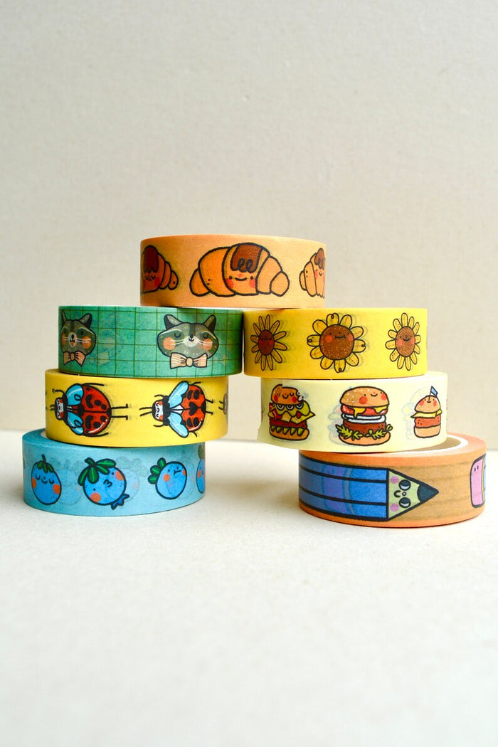 Bloemkolie - Ladybug Washi Tape