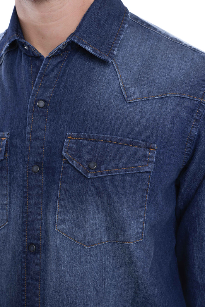 Camicia Denim regular Spy NE31 FW26