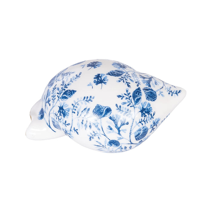 A Chinoiserie Scotch Bonnet Shell Figure.
