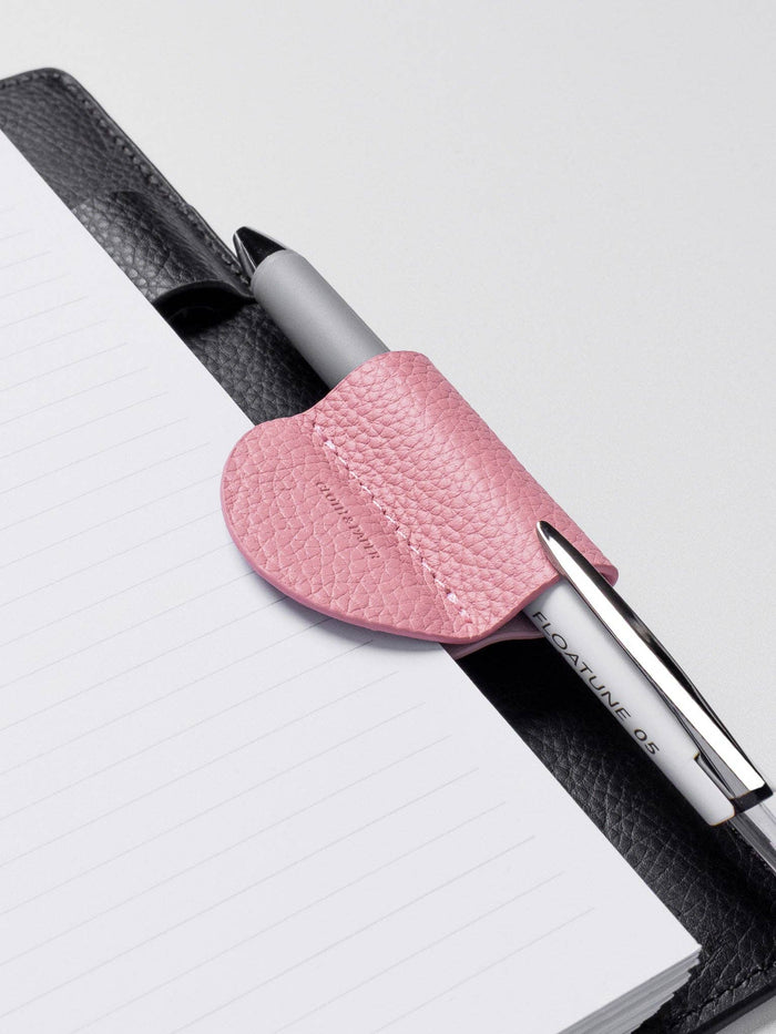 Cloth & Paper - Magnetic Bookmark | Pen Holder | Leather