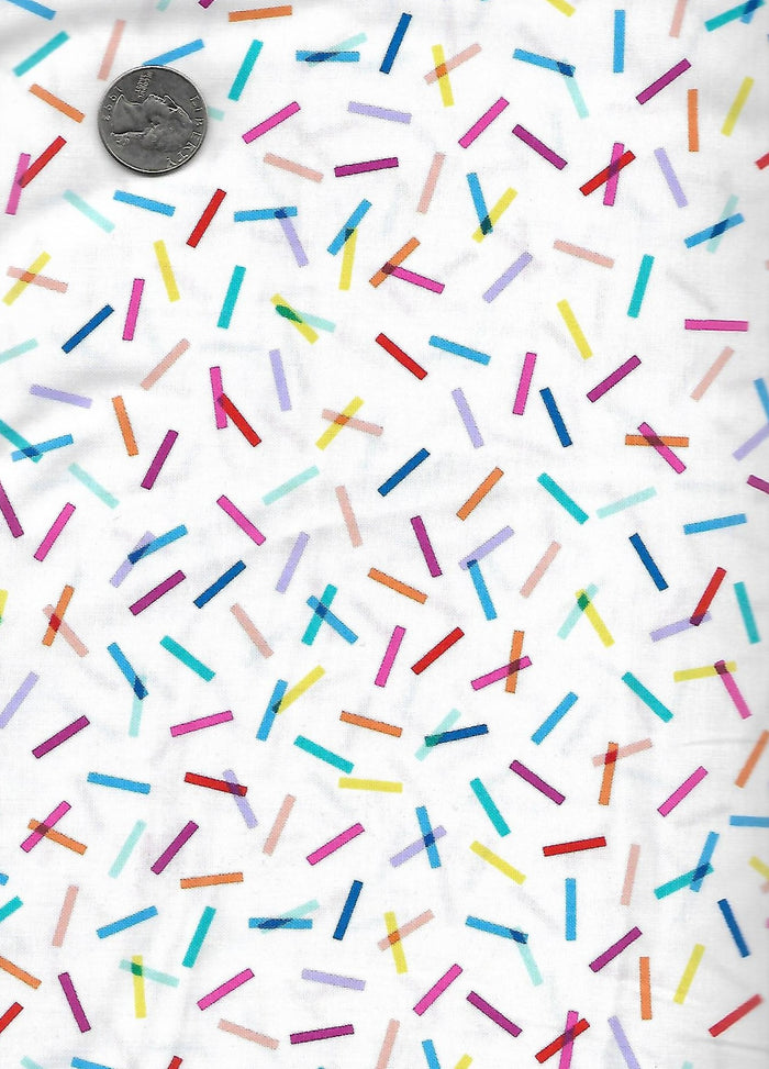 Dovetail White Multi Confetti