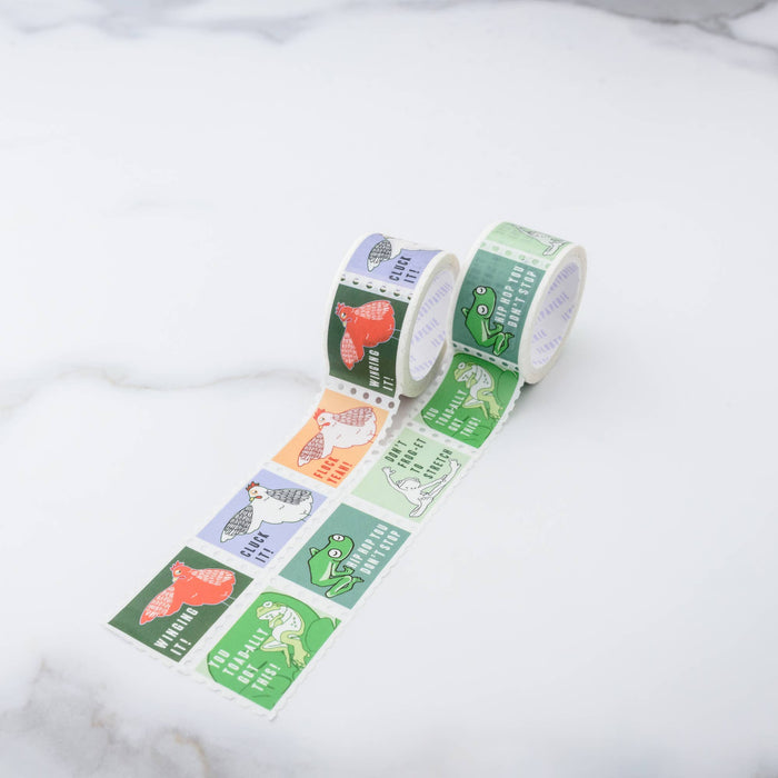 ILOOTPAPERIE - Frog + Toads STAMPS Washi Tape