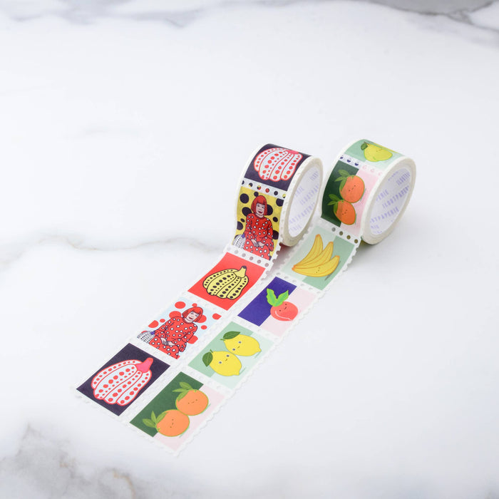 ILOOTPAPERIE - Yayoi Kusama STAMPS Washi Tape