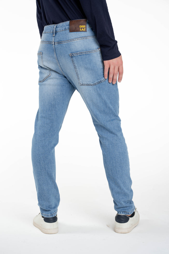 Jeans regular Kong Music Chiaro