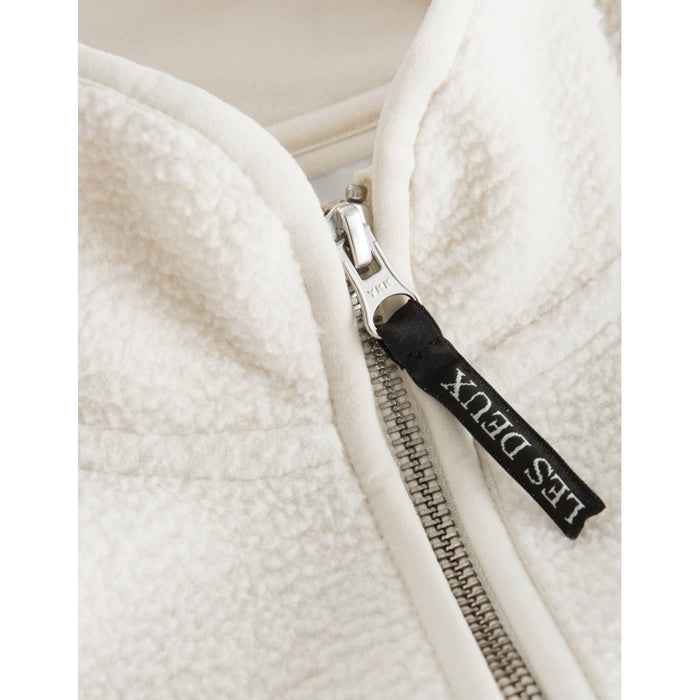 Les Deux - Duncan Pile Vest - Ivory-Vestes et Manteaux-LDM203023