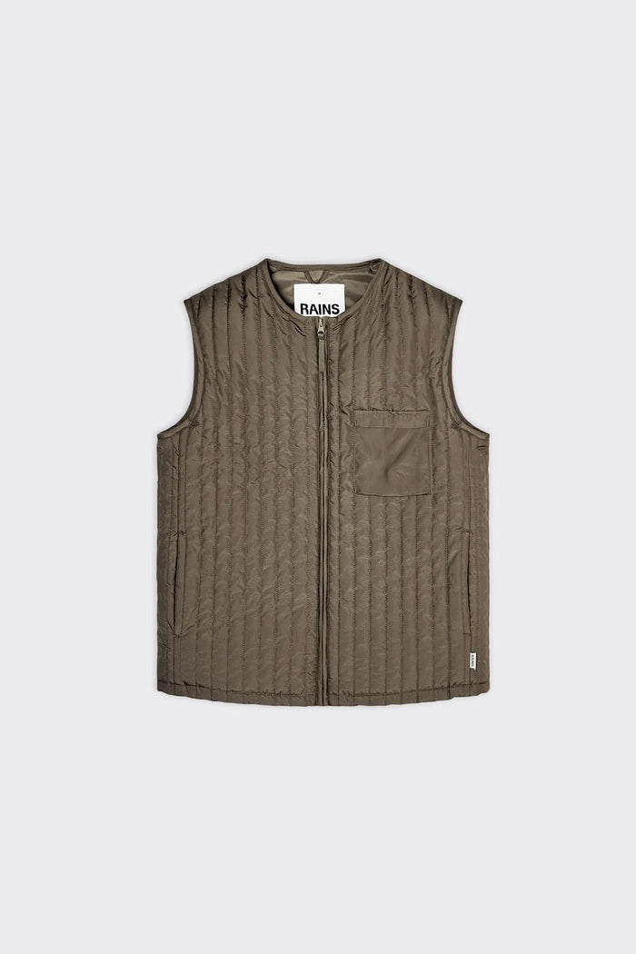 Rains - Liner Jacket - Wood-Vestes et Manteaux-18320
