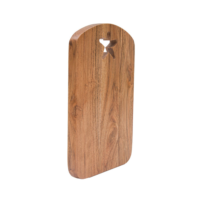 A Sea Star Acacia Wood Server & Spreader Set.