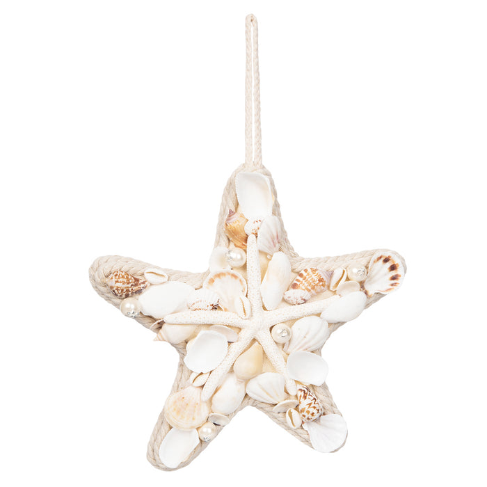 A Shell Star Wall Decor.