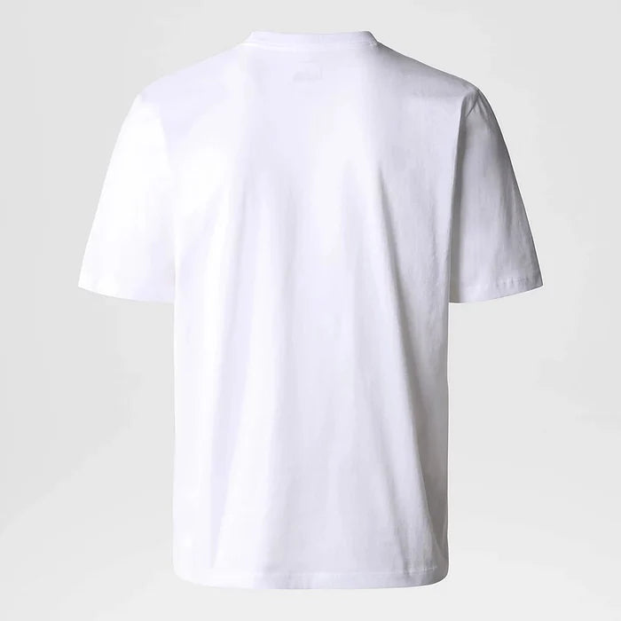 The North Face - M SS Coordinates Tee - White/Black-T-shirts-NF0A7UOHLA91