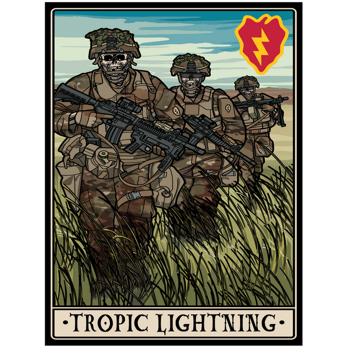 Tropic Lightning Poster