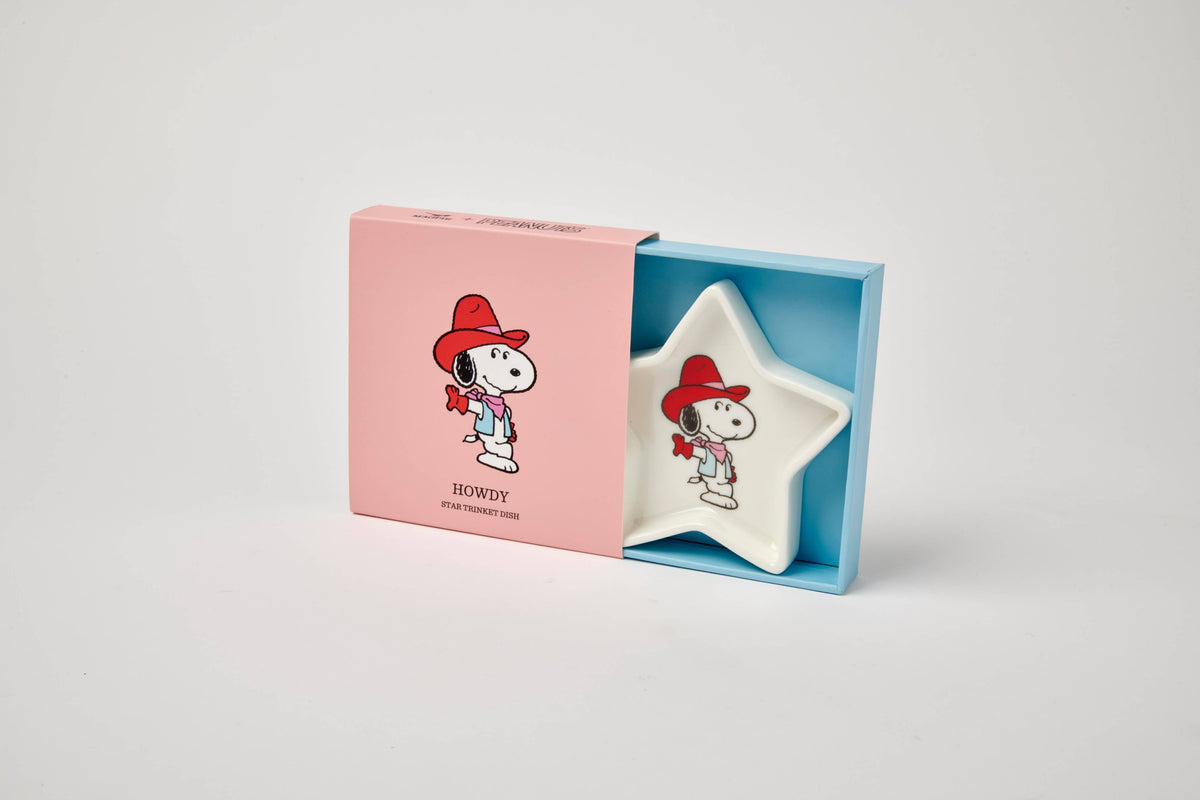 Peanuts Star Shaped Trinket Dish - Howdy
