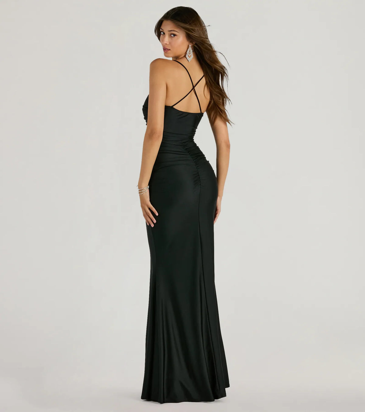 Maisie Sweetheart Ruched Mermaid Formal Dress