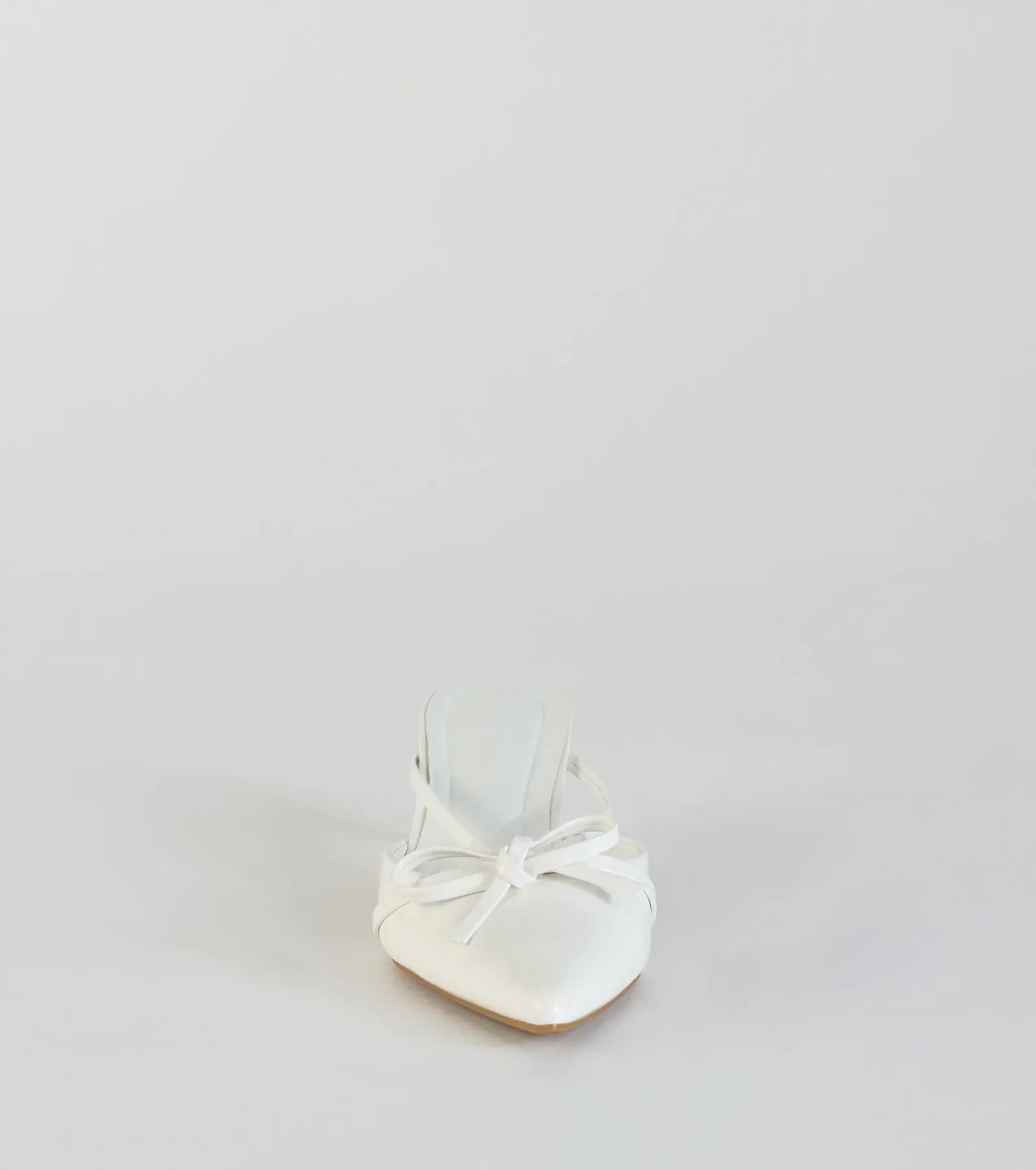 Sweetest Thing Bow Kitten Heel Mules