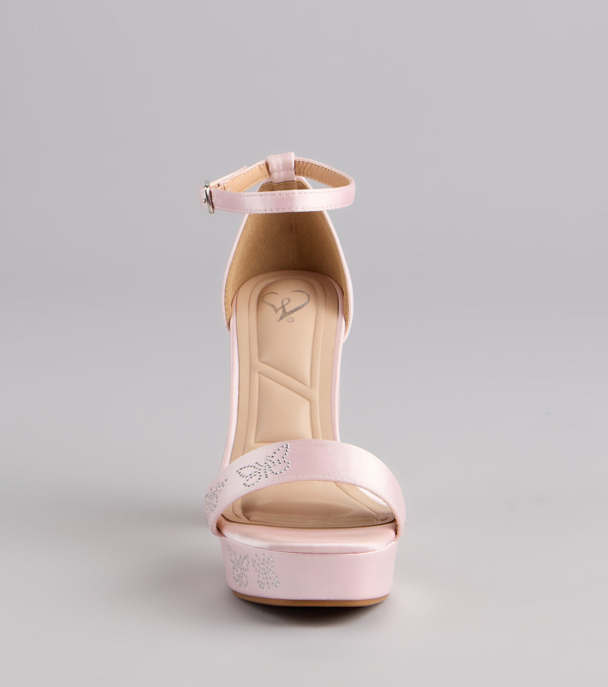 Butterfly Kisses Platform Block Heels