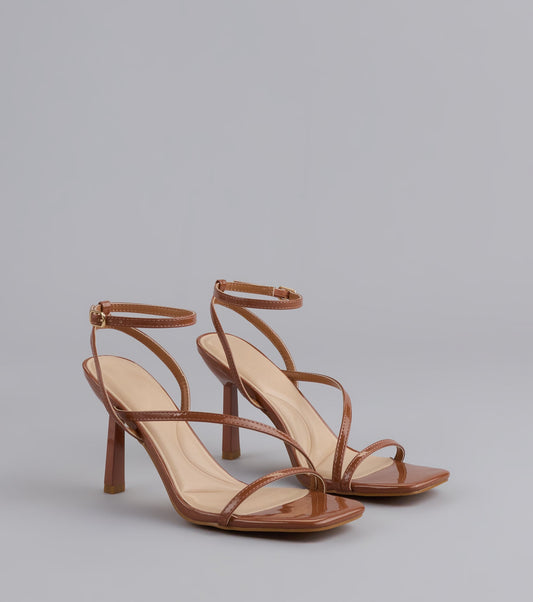 Afterparty RSVP Strappy Stiletto Heels