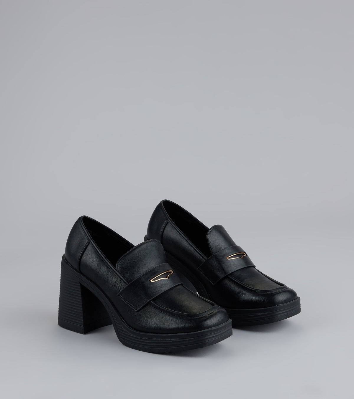 Elevated Chic Platform Loafers