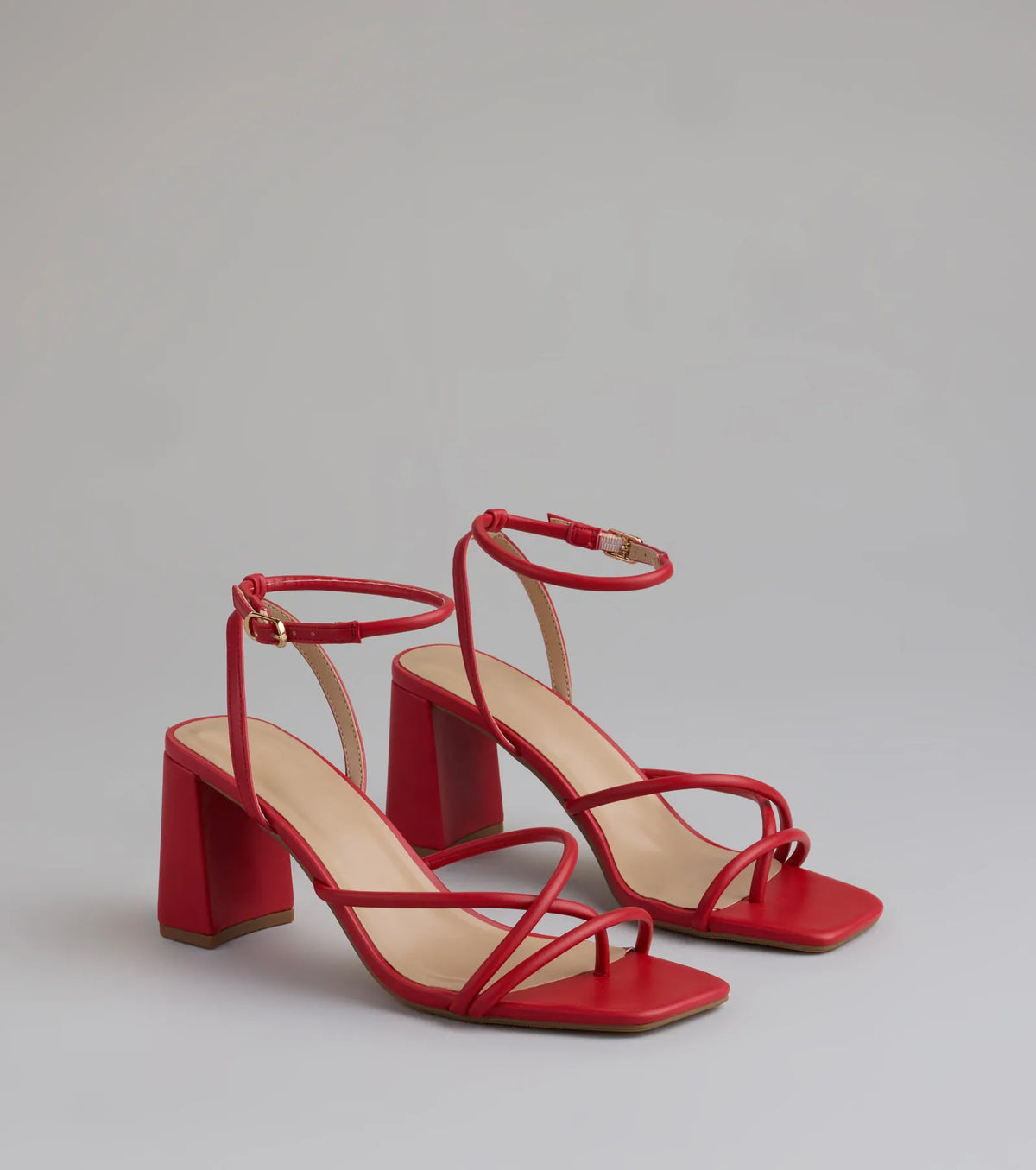 Chic Favorite Strappy Block Heels