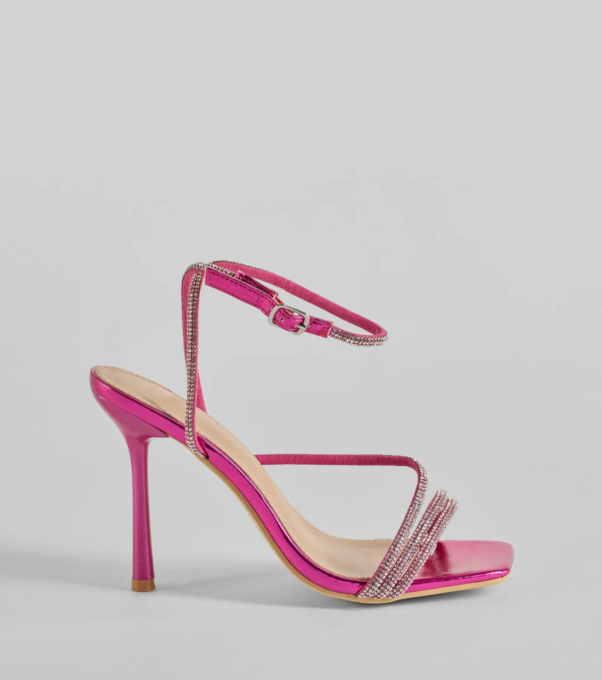 Bring On The Glitz Rhinestone Stiletto Heels