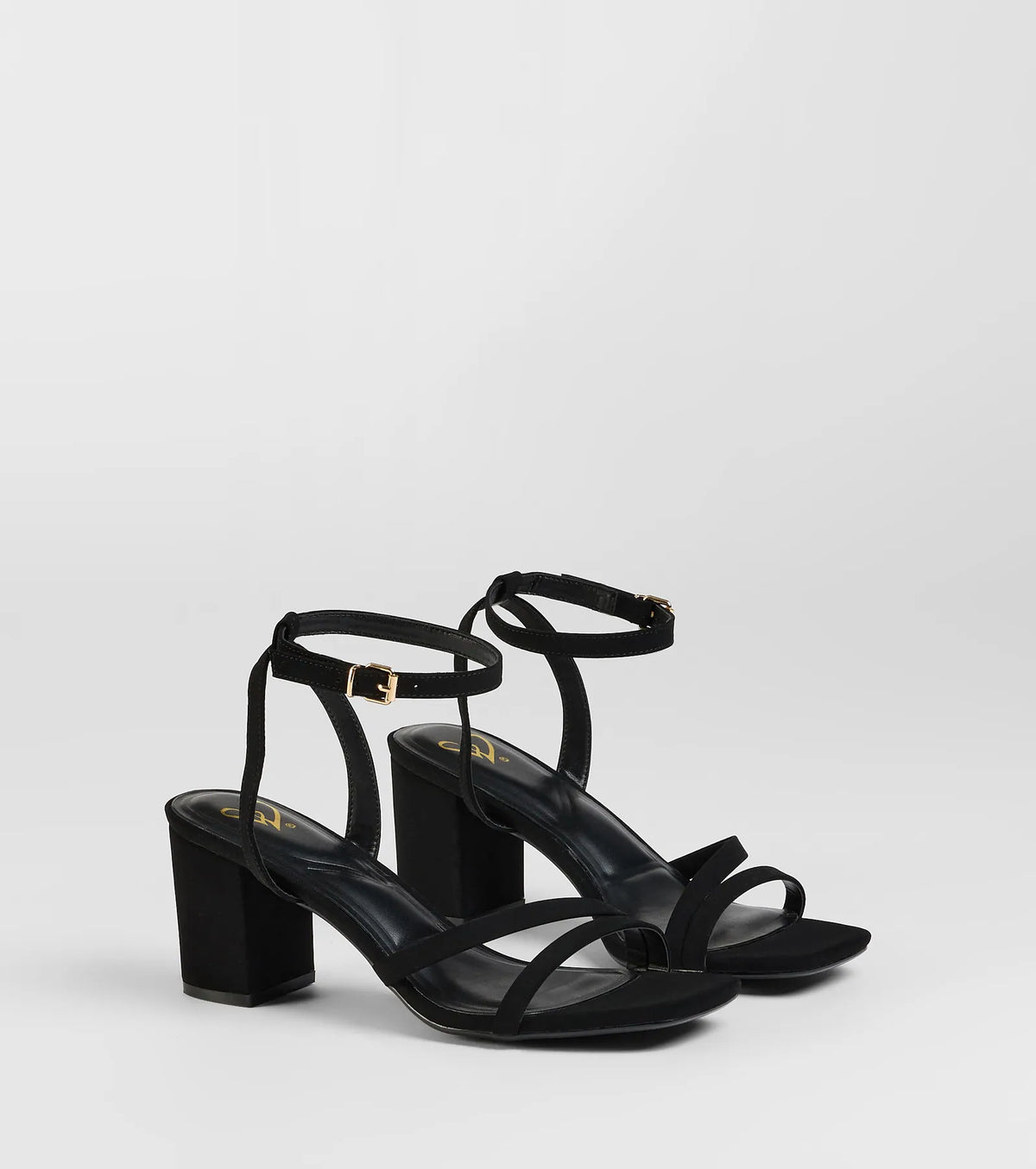 Step Into Chic Strappy Block Heels