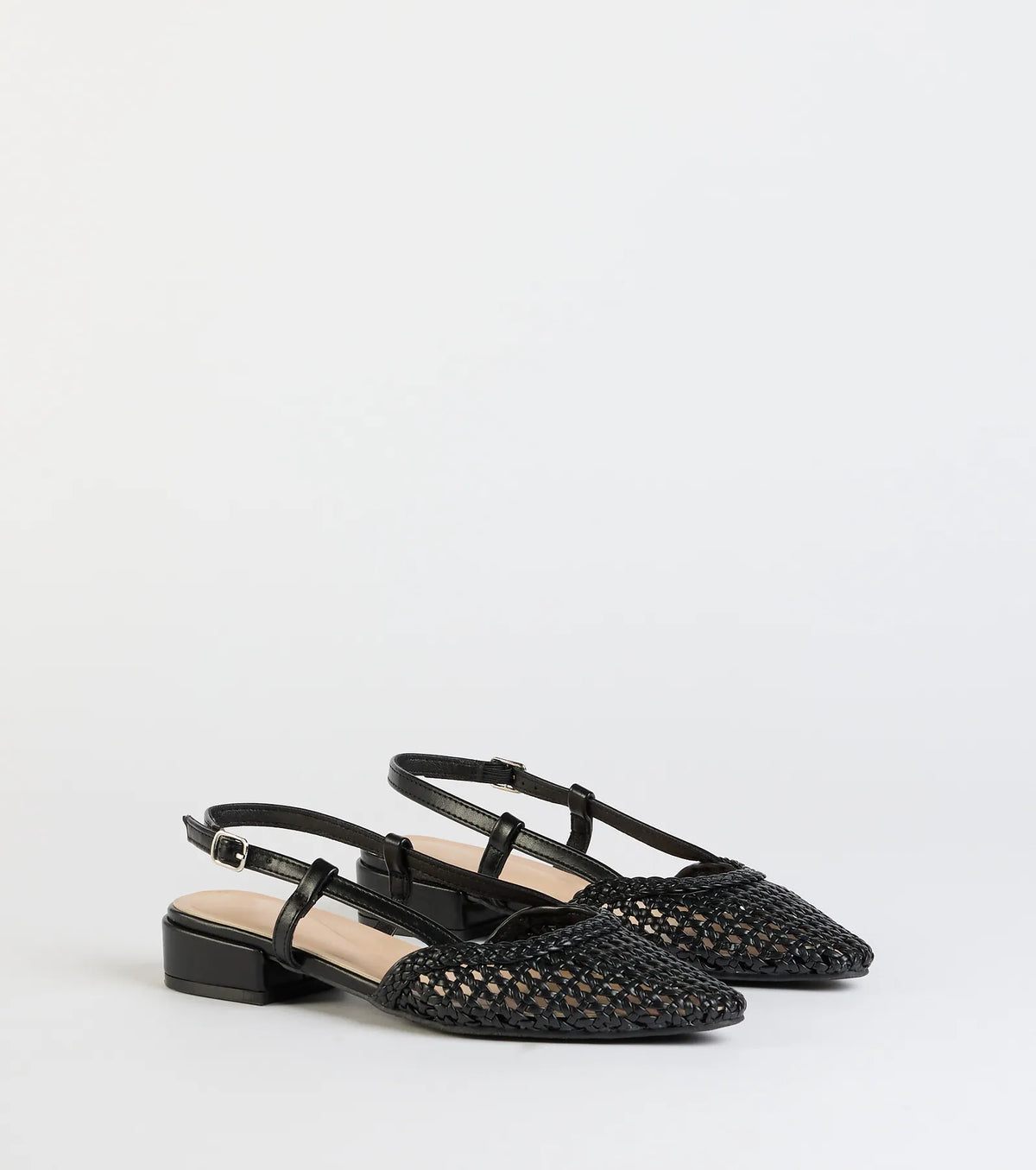 Feels Like Spring Braided Slingback Sandals