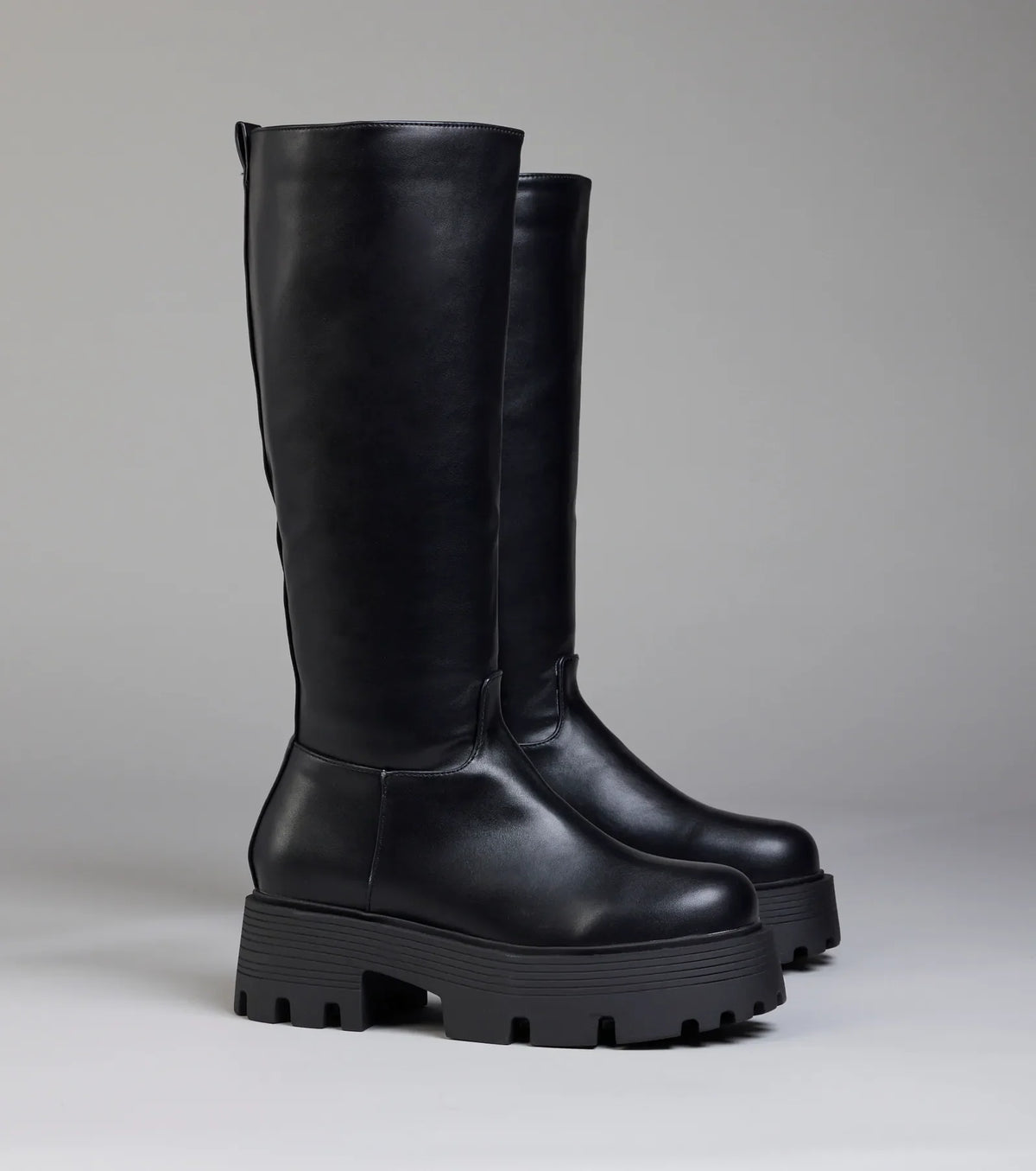 Edgy Essential Platform Lug Boots
