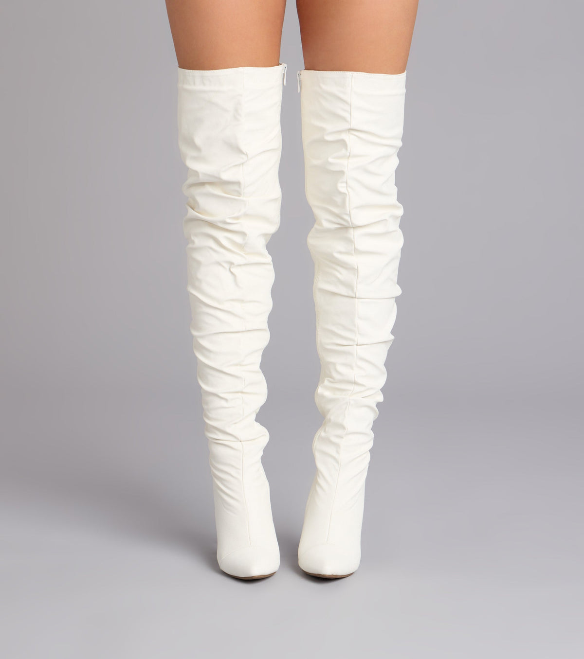Strut In Style Scrunch Over-The-Knee Boots