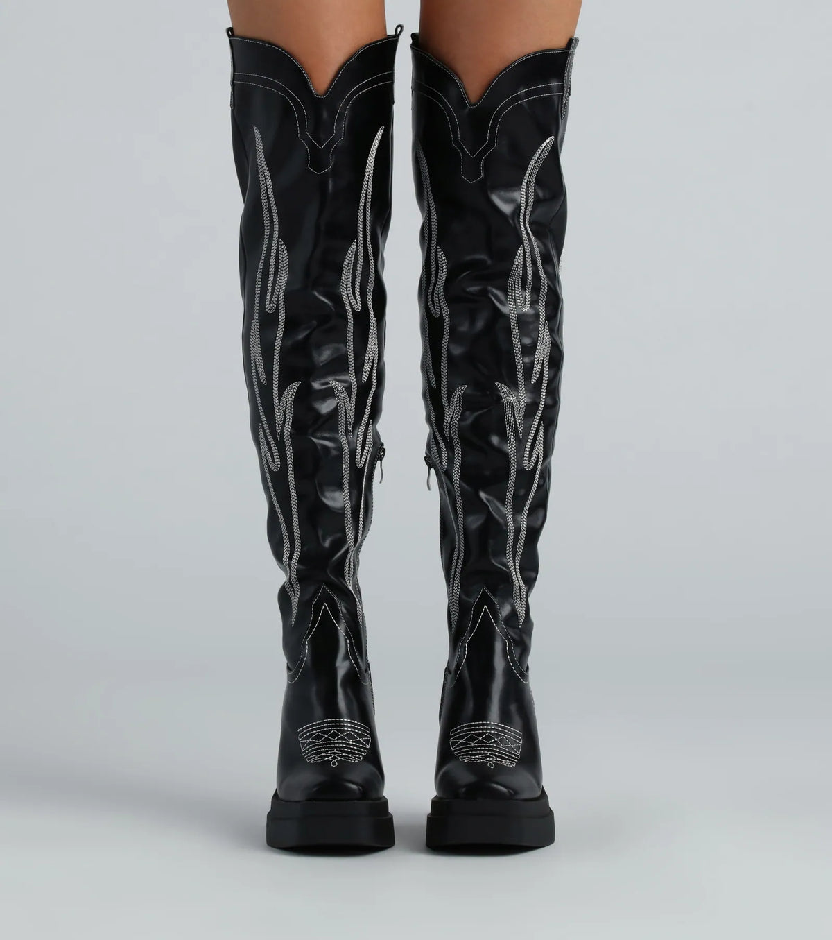 That Western Heat Cowboy Thigh-High Boots