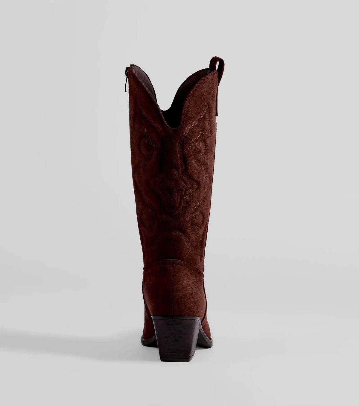 Country Threads Western Microsuede Cowboy Boots