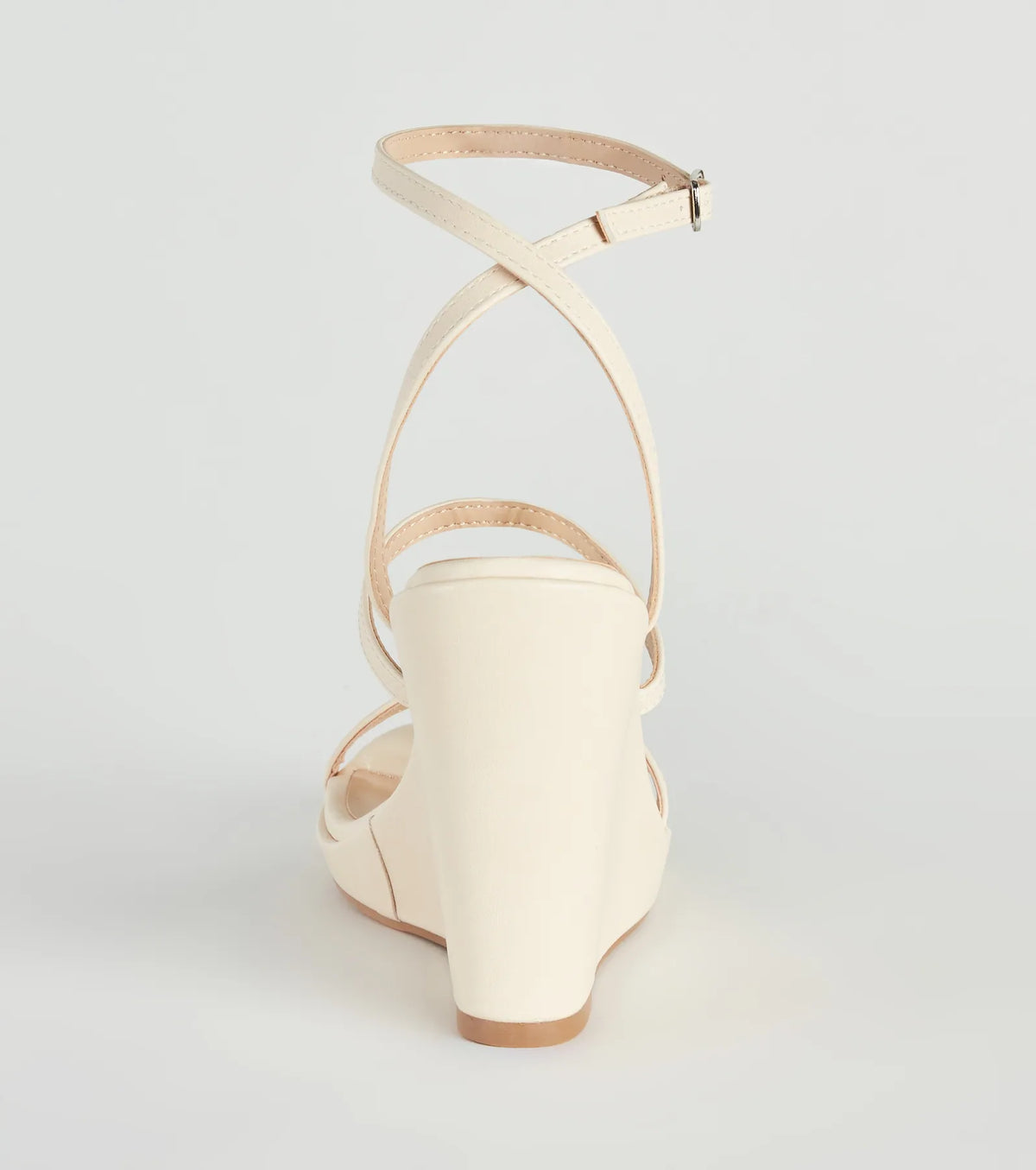 In The Sun Strappy Platform Wedges