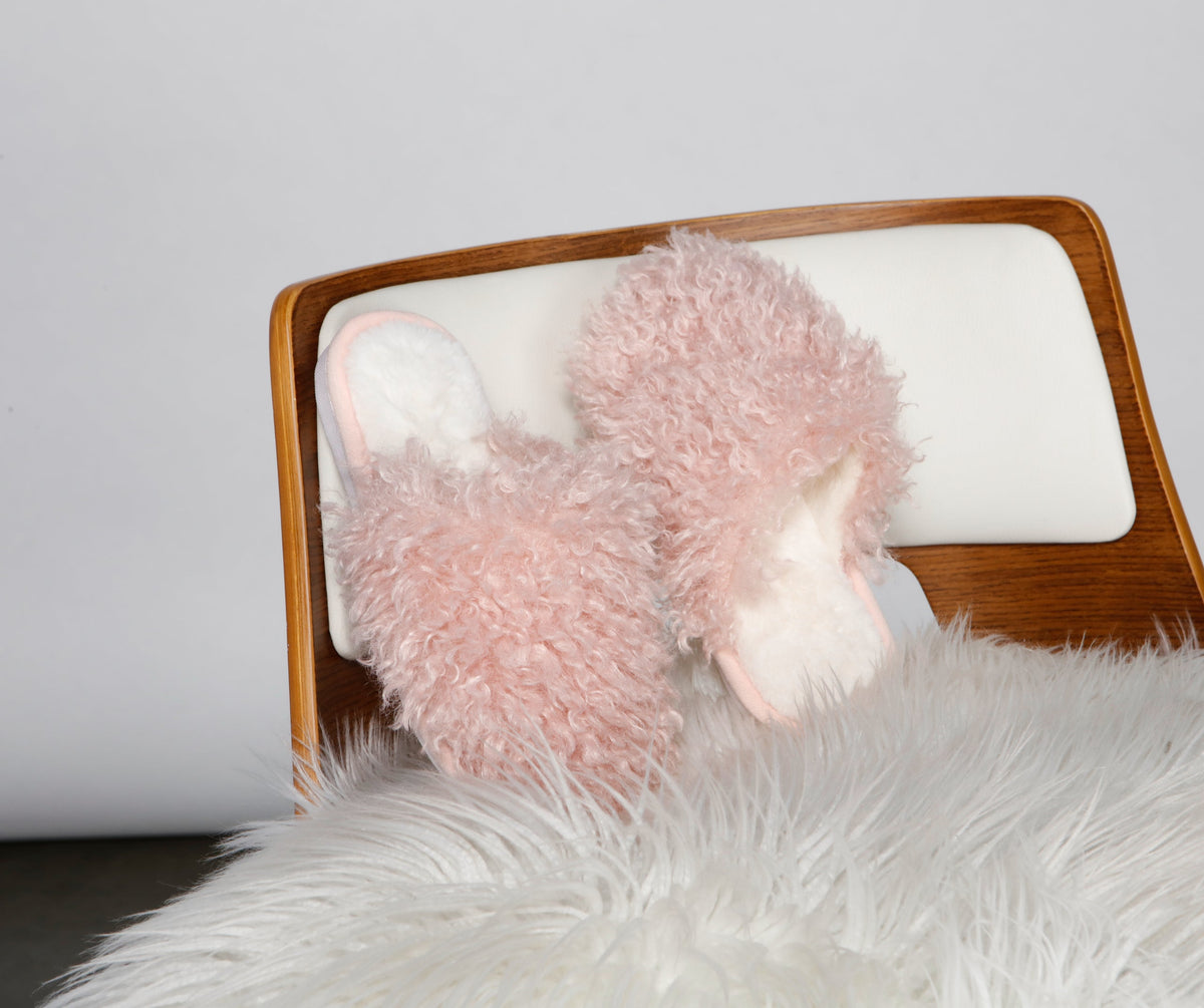 Cozy Life Faux Fur Slippers