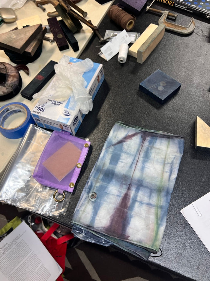 12.5.26 Intro to Shibori: Japanese Shaped Resist Dyeing with Ray Cooper (Copy)
