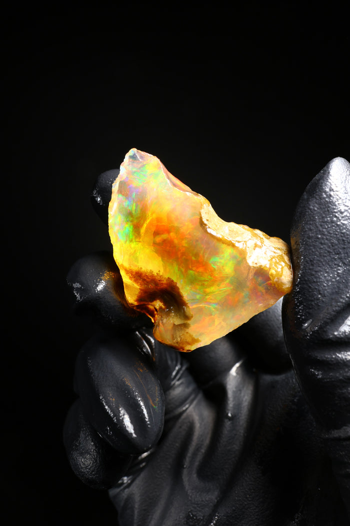 12.81g Rough Ethiopian Welo Specimen Opal