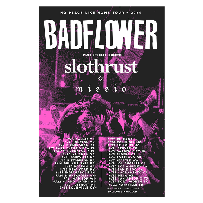 2024 No Place Like Home Tour Poster