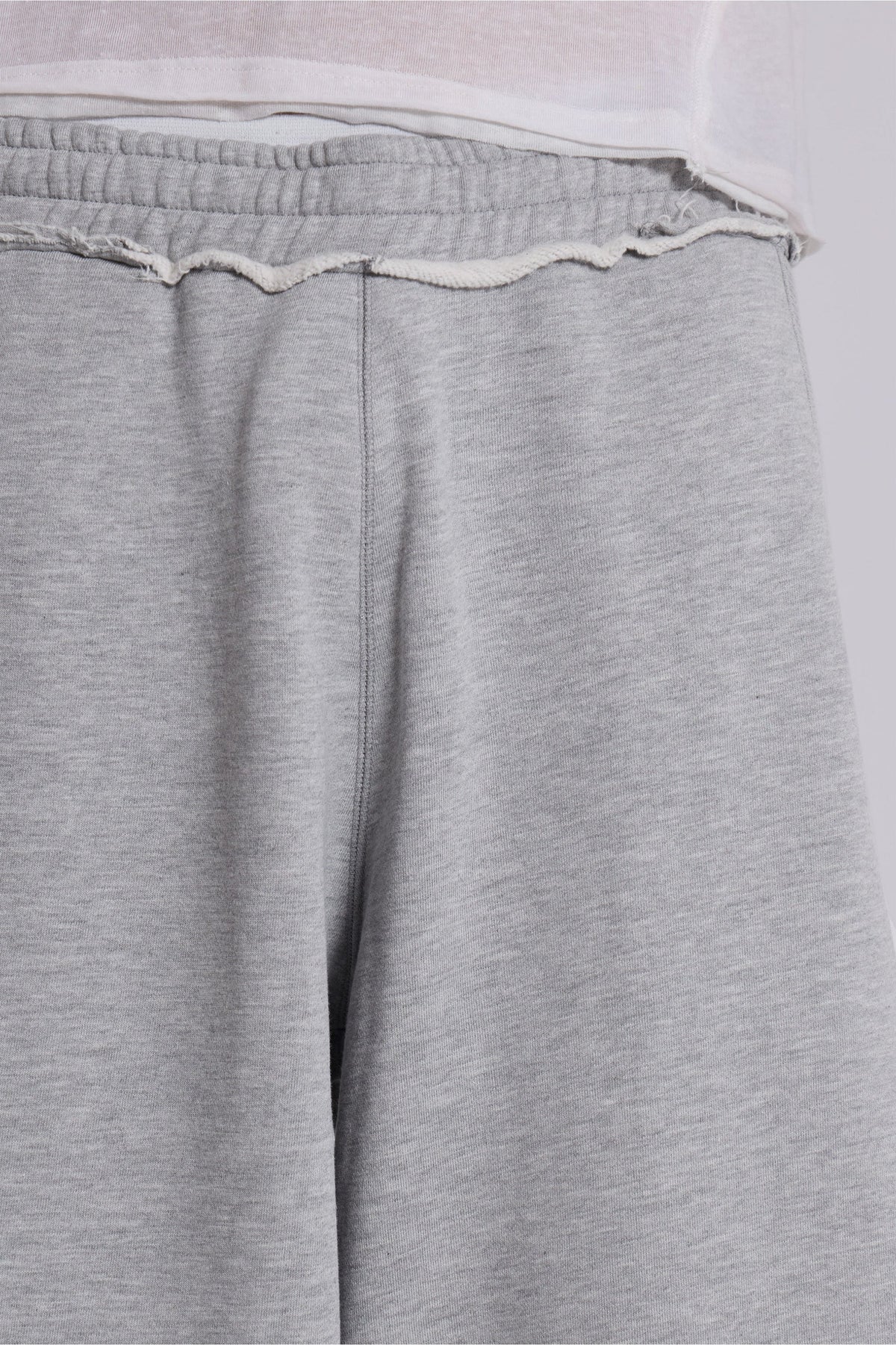 Grey Marl Baggy Monster Joggers