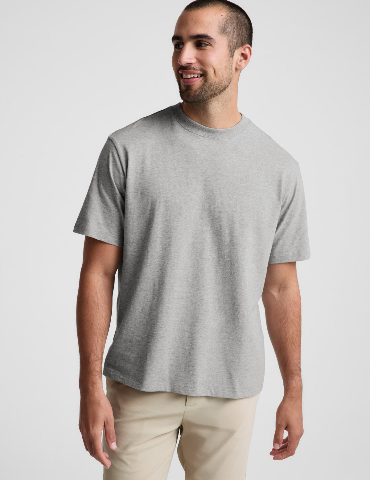 SoftKnit Men's Cotton Tee