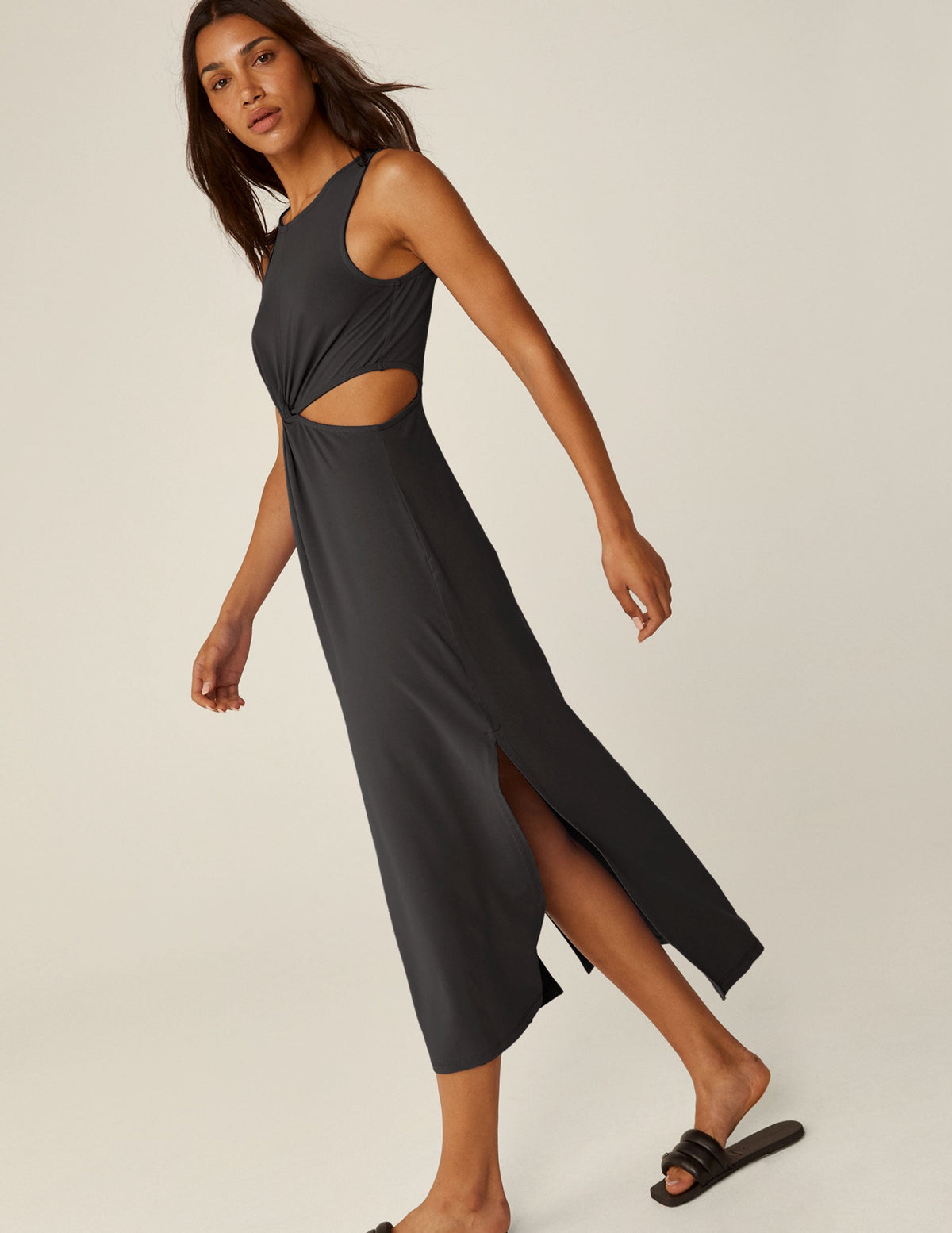 Around The World Front Twist Dress