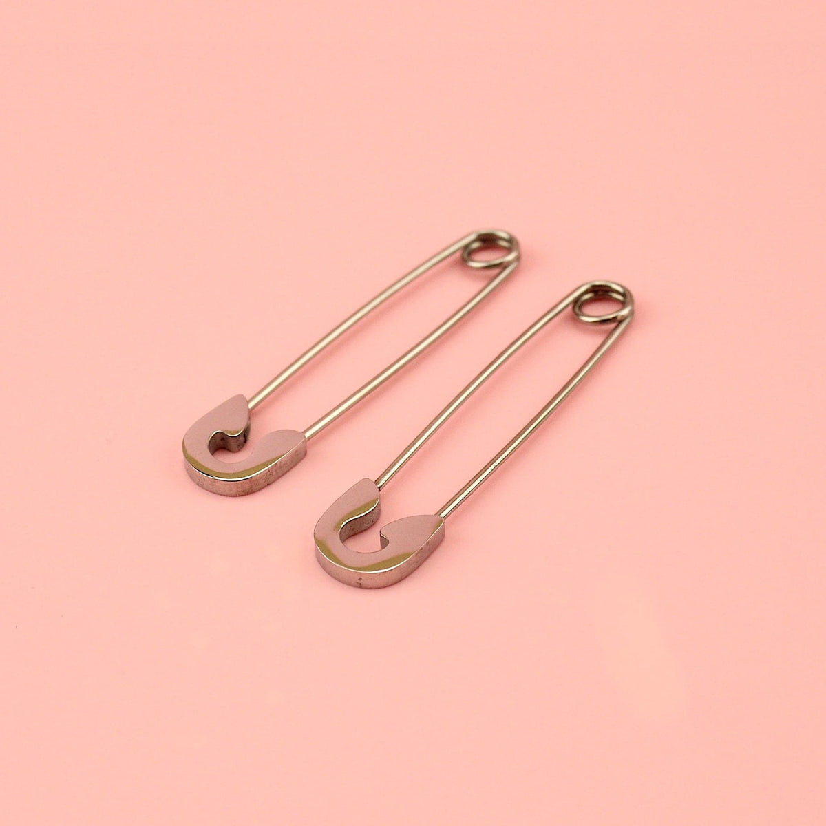 Pin it to Win it Safety Pin Earrings