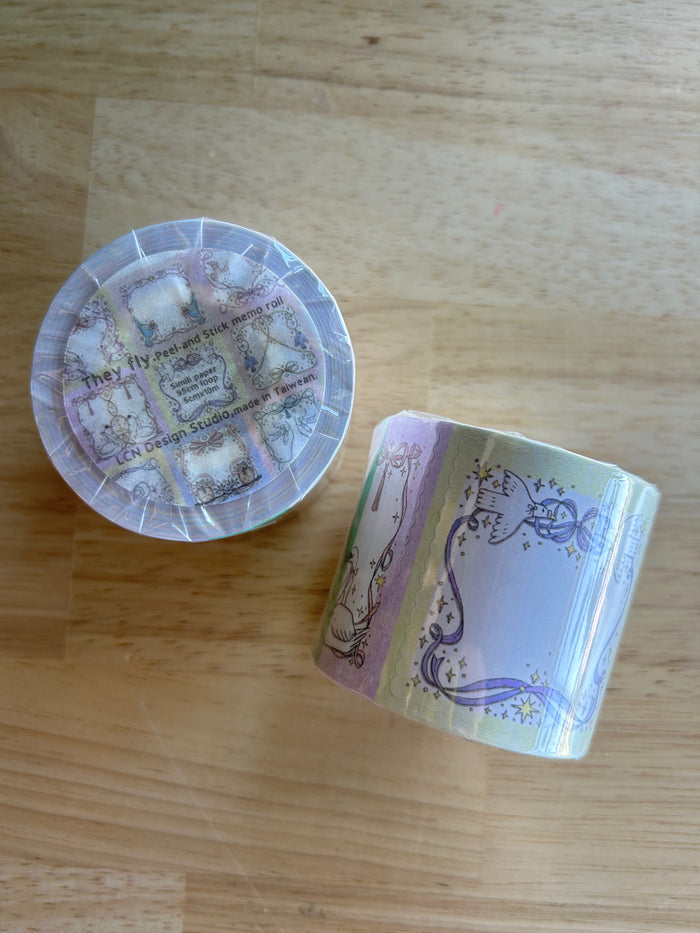 LCN They Fly Peel and Stick Memo Roll