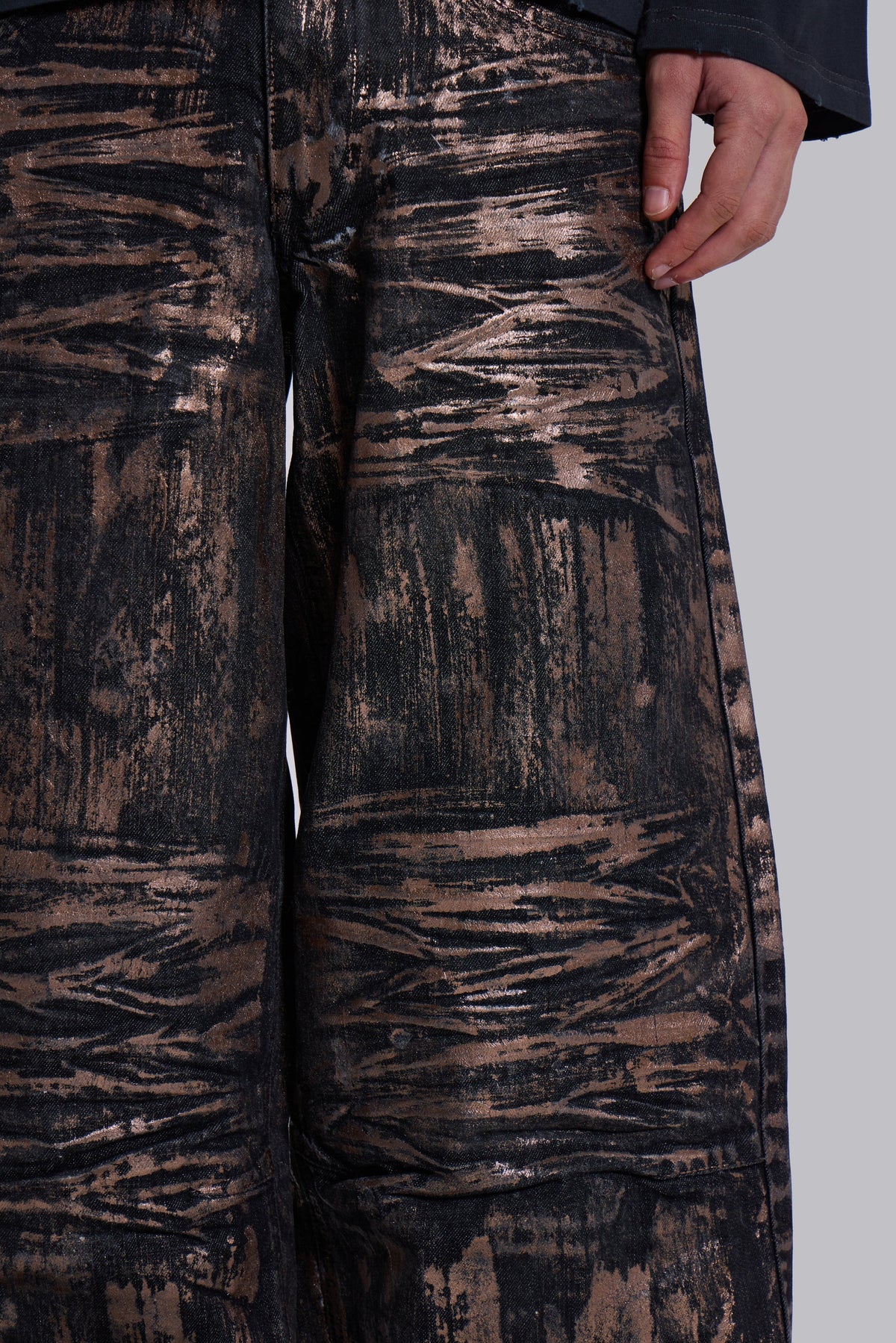 Gold Coated Colossus Jeans