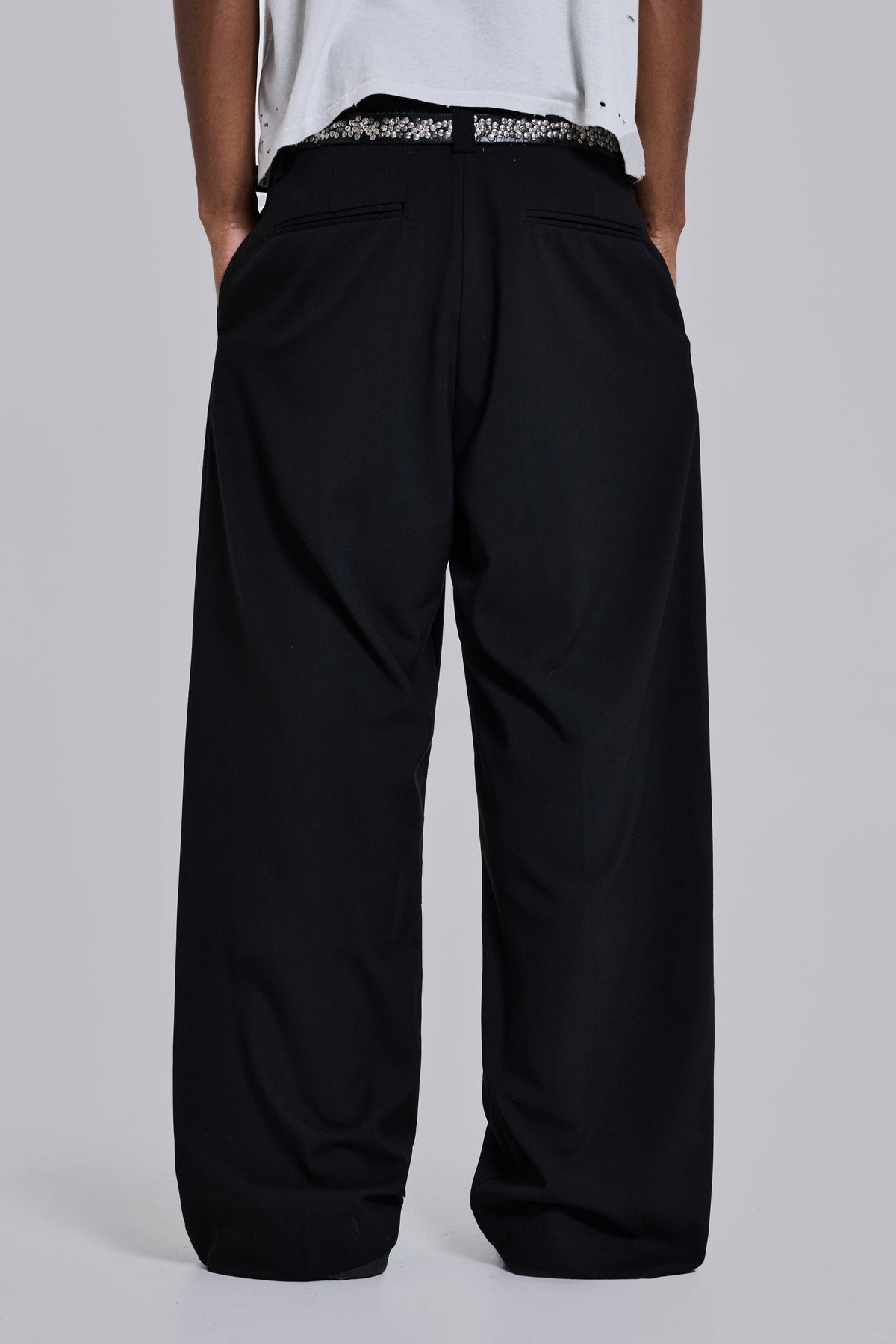 Goliath Black Suit Pants