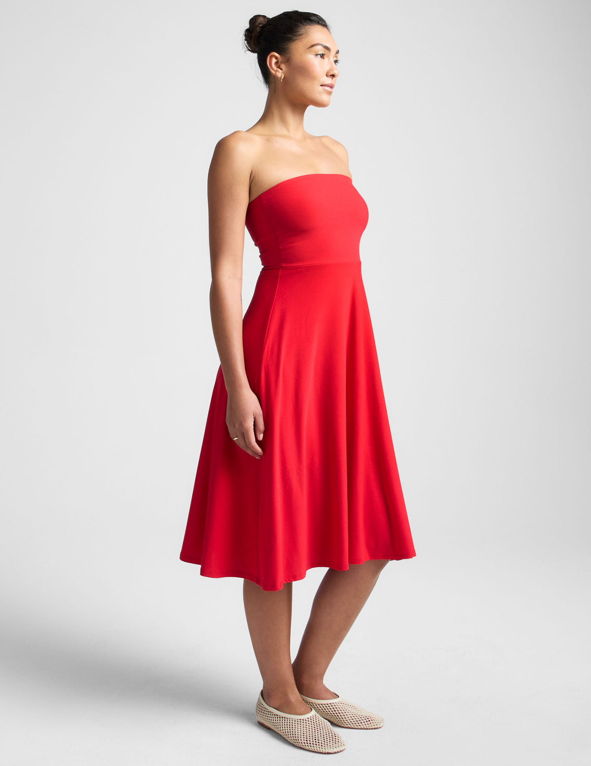 Featherweight Strapless Dress