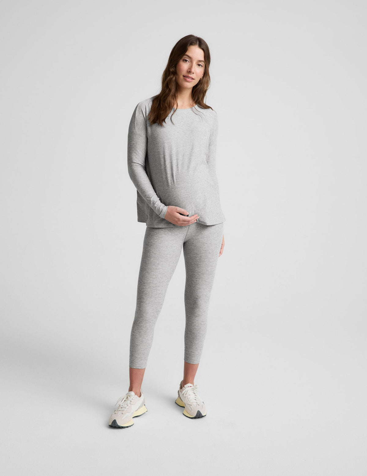 Featherweight Feels Like Home Long Sleeve Maternity Top