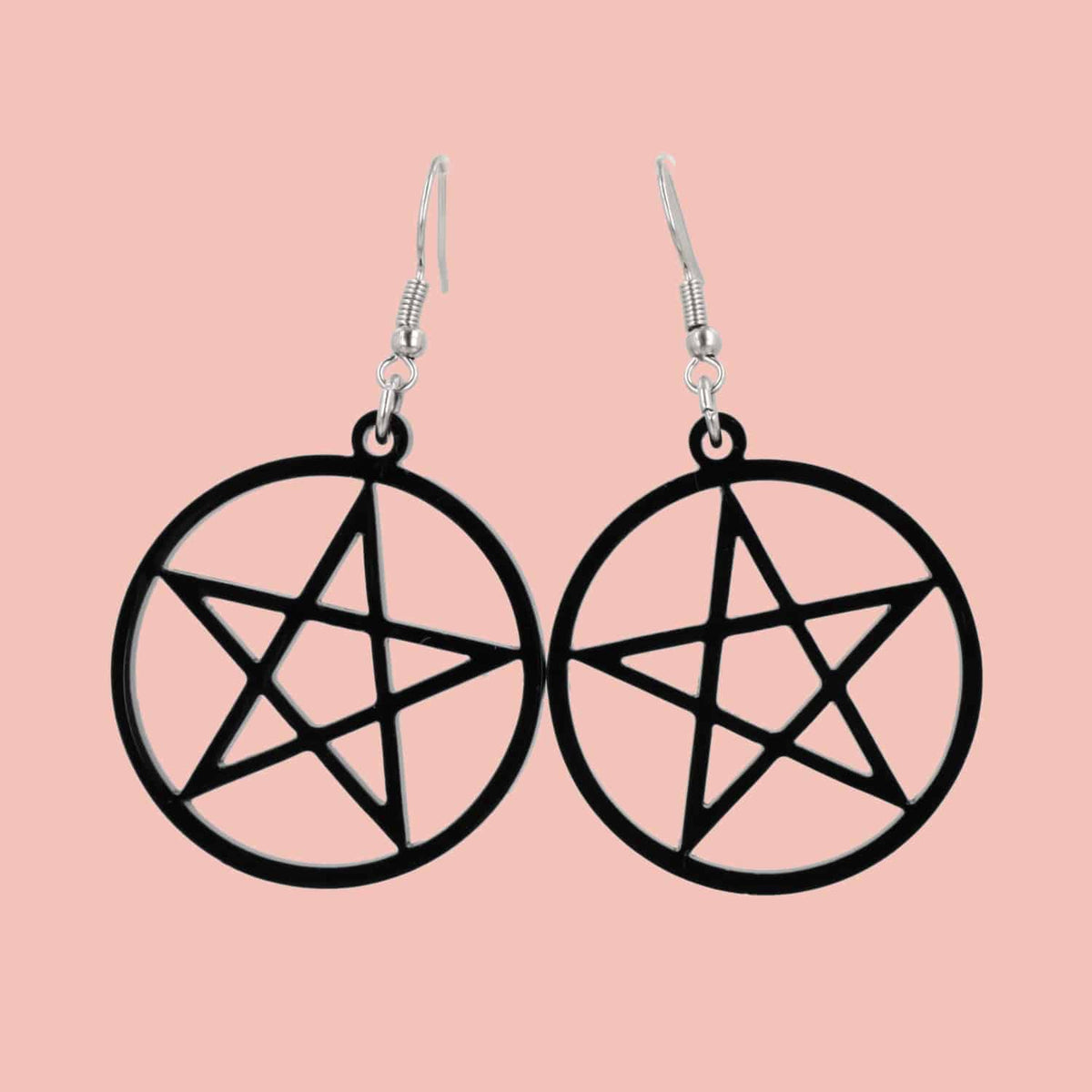 Pentacle Earrings